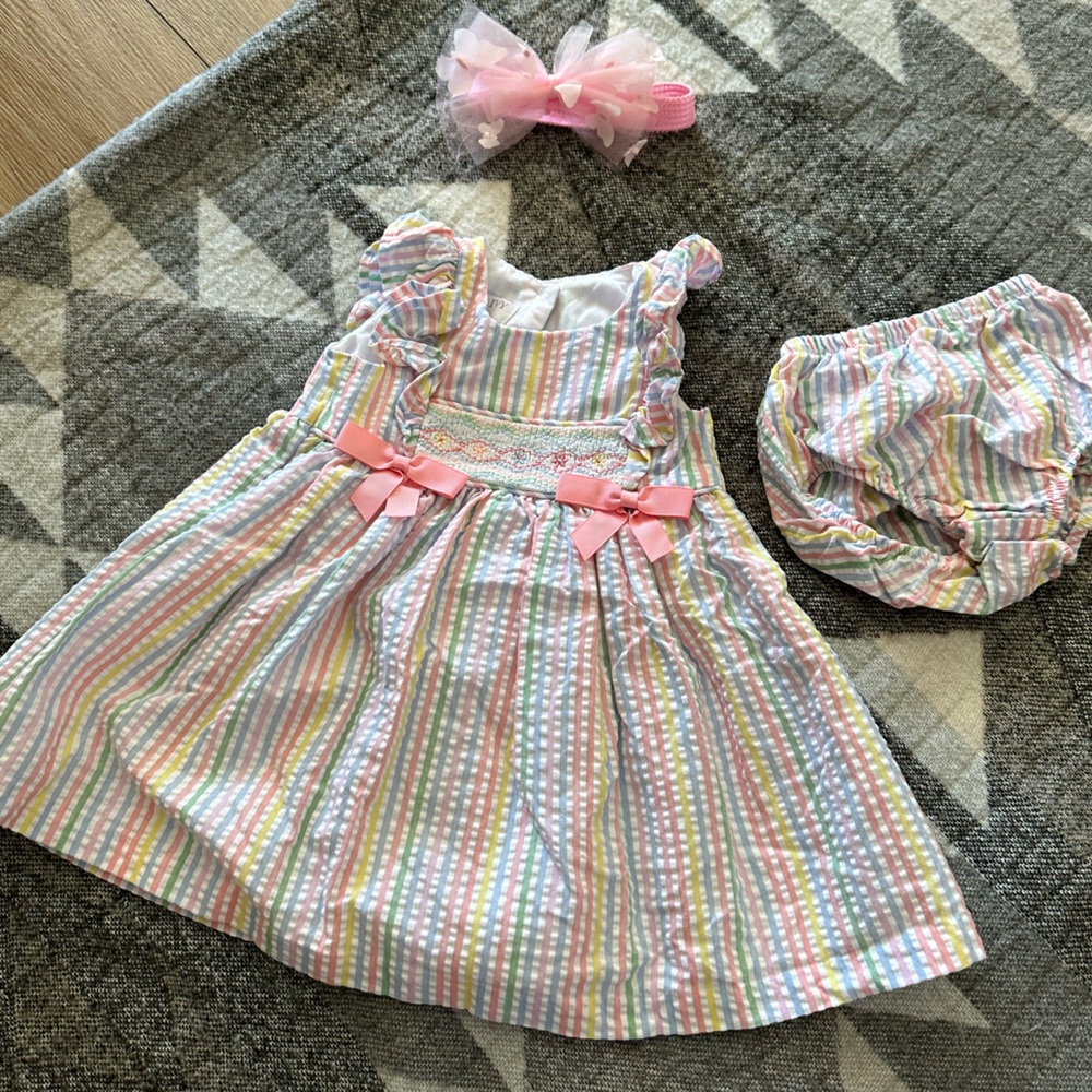 Multicolor baby dress